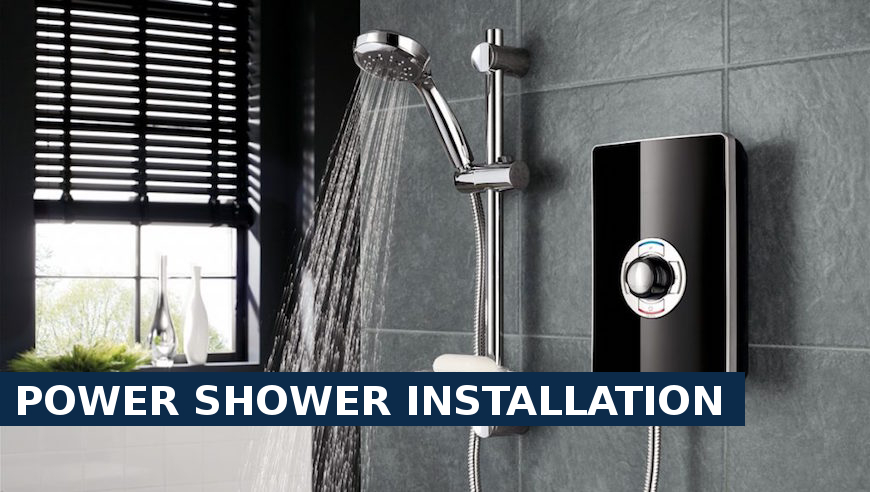 Power shower installation Barnes